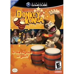 Gamecube Donkey Konga cover art