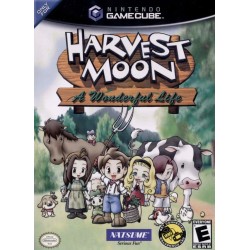 Gamecube Harvest Moon A Wonderful Life cover art