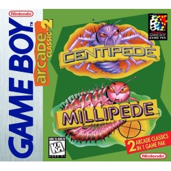 Gameboy Arcade Classic No 2 Centipede / Millipede cover art