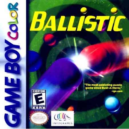 GameBoy Color Ballistic cover art