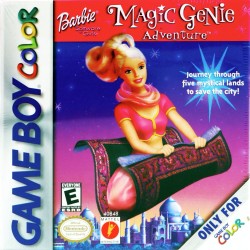 GameBoy Color Barbie Magic Genie Adventure cover art