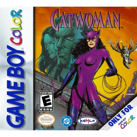 GameBoy Color Catwoman cover art