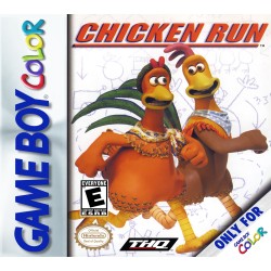 GameBoy Color Chicken Run cover art
