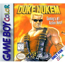 GameBoy Color Duke Nukem cover art