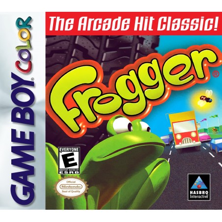 GameBoy Color Frogger cover art