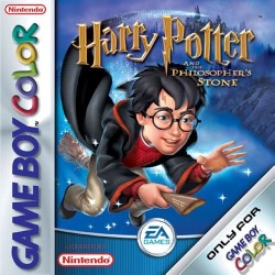 GameBoy Color Harry Potter and the Sorcerers Stone cover art