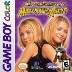 GameBoy Color New Adventures of Mary-Kate & Ashley  Cover art