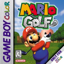Gameboy Color Mario Golf cover art