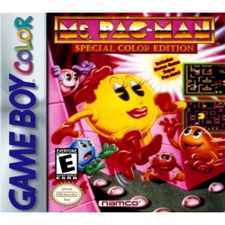 GameBoy Color Ms. Pac-Man Special Color Edition cover art