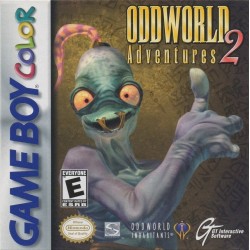 GameBoy Color Oddworld Adventures 2 cover art
