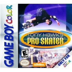 GameBoy Color Tony Hawks Pro Skater cover art