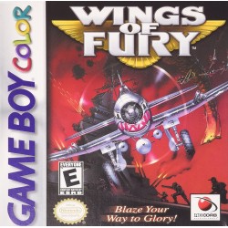 GameBoy Color Wings of Fury cover art