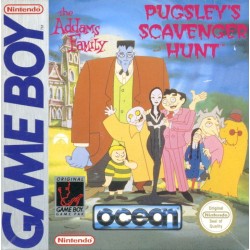 Gameboy Addams Family Pugsleys Scavenger Hunt cover art