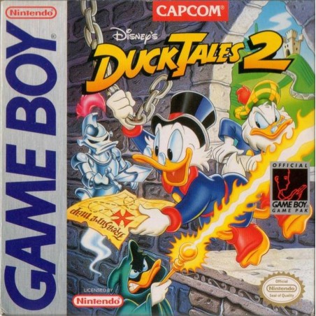 GameBoy Ducktales 2 cover art