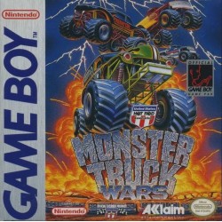 Gameboy Monster Truck Wars cover art