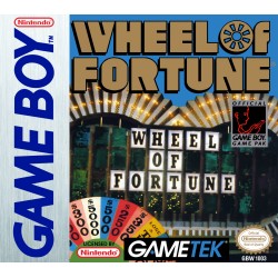 GameBoy Wheel of Fortune game