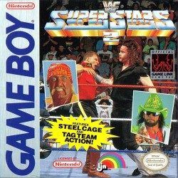 Gameboy WWF Superstars 2 cover art