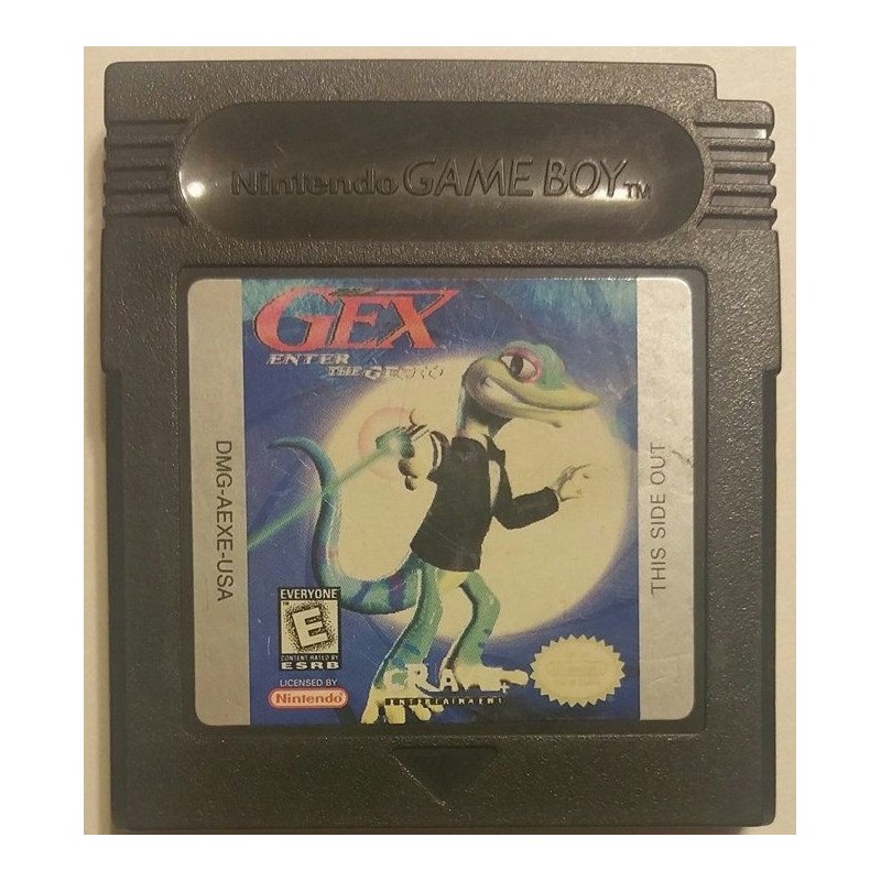 Gex Enter the Gecko (Nintendo Game Boy Color, 1998)