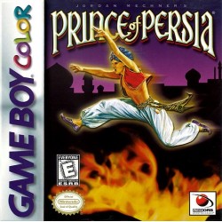 Gameboy Color Prince of Persia cover art