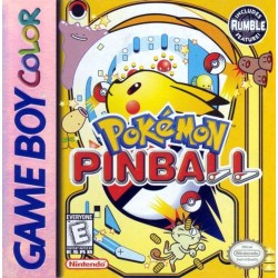 GameBoy Color Pokemon Pinball cover art