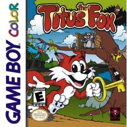 GameBoy Color Titus the Fox cover art
