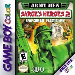 GameBoy Color Army Men Sarges Heroes 2 cover art