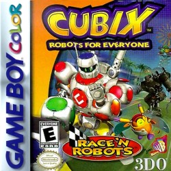 GameBoy Color Cubix Robots for Everyone cover art