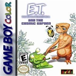 Gameboy Color ET The Extra Terrestrial and the Cosmic Garden cover art