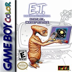 Gameboy Color E.T. The Extra Terrestrial Digital Companion cover art