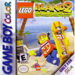 GameBoy Color Lego Island 2 the Bricksters Revenge cover art