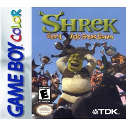 Game Boy Color Shrek Fairy Tale FreakDown cover art