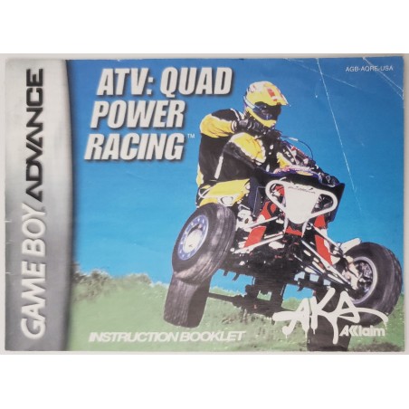 ATV Quad Power Racing (Nintendo Game Boy Advance, 2002)