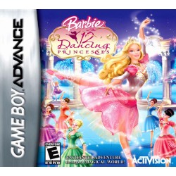 GameBoy Advance Barbie in The 12 Dancing Princesses cover art