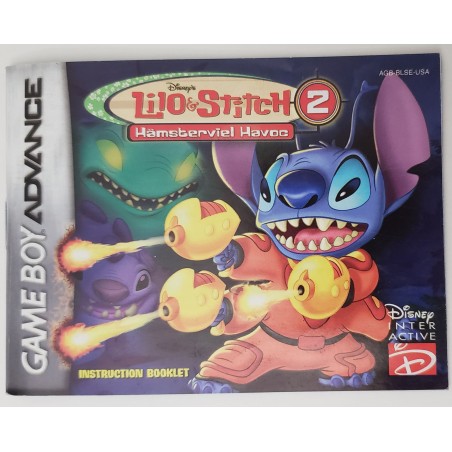 Lilo & Stitch 2 Hamsterviel Havoc (Nintendo GameBoy Advance, 2004)