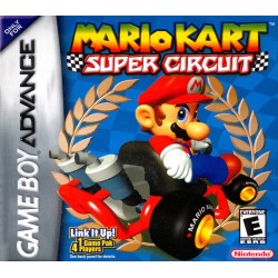 Gameboy Advance Mario Kart Super Circuit cover art