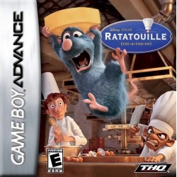 Gameboy Advance Ratatouille cover art