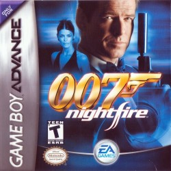 Gameboy Advance 007 Nightfire cover art