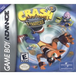 Gameboy Advance Crash Bandicoot 2 N-Tranced cover art