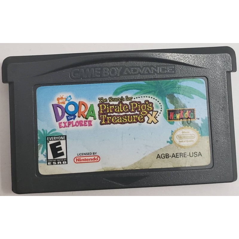 Dora the Explorer The Hunt for Pirate Pigs Treasure (Nintendo Game Boy Advance, 2002)