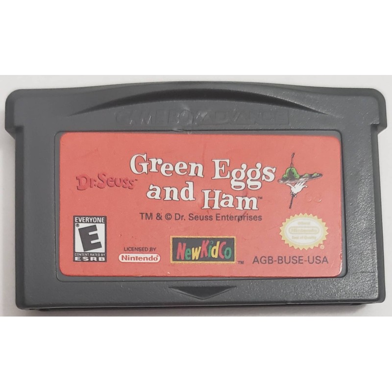 Dr Seuss Green Eggs and Ham (Nintendo Game Boy Advance, 2003)