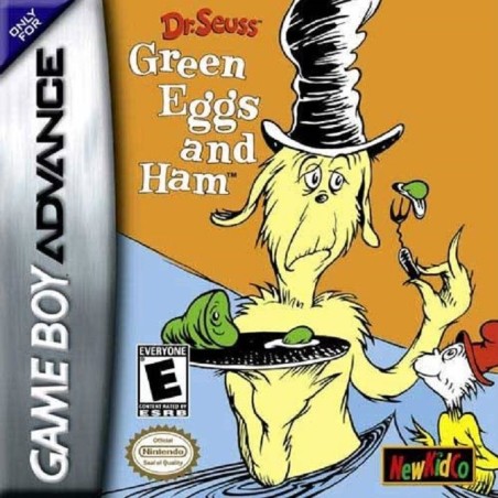 Gameboy Advance Dr Seuss Green Eggs and Ham cover art