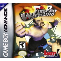 Gameboy Advance Fire Pro Wrestling cover art