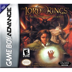 Gameboy Advance Lord of the Rings The Fellowship of the Ring cover art