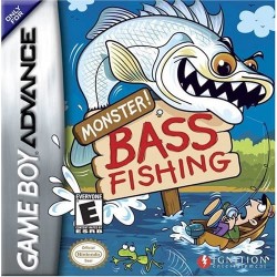 Gameboy Advance Monster Bass Fishing cover art