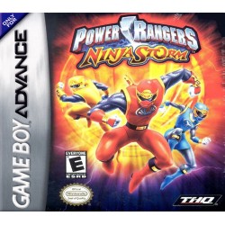 Gameboy Advance Power Rangers Ninja Storm cover art