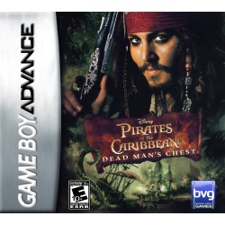Gameboy Advance Pirates Of The Caribbean Dead Mans Chest cover art