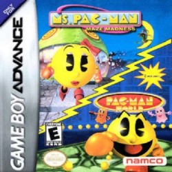 Gameboy Advance Ms Pac Man Maze Madness Pac-Man World cover art