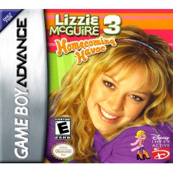 Gameboy Advance  Lizzie McGuire 3 Homecoming Havoc Cover art