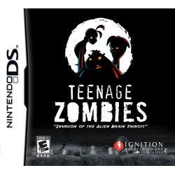 DS Teenage Zombies Invasion of the Alien Brain Thingys cover art