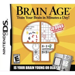 DS Brain Age Train Your Brain in Minutes a Day cover art